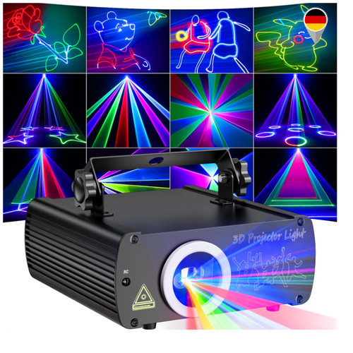 Rgb disco licht - 3d, mit