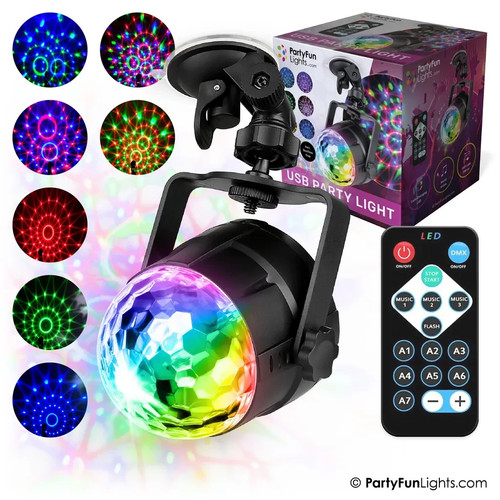 Partyfunlights disco lampe - partyfunlights, disco-lampe