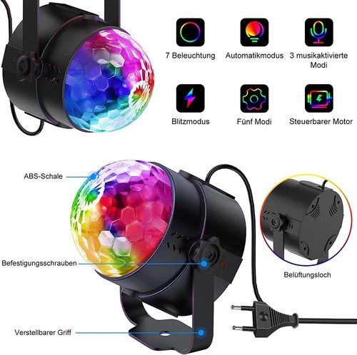 Discokugel led rgb - led,