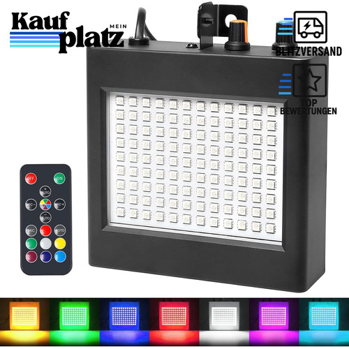 Stroboskop disco licht 108led - disco,