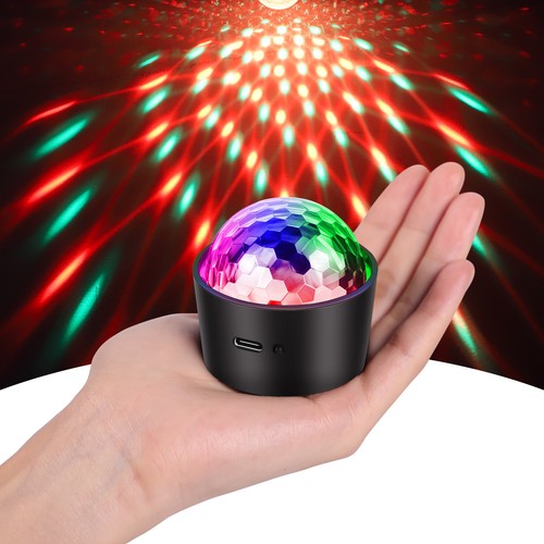 Mini discokugel musiksensor - discokugel,