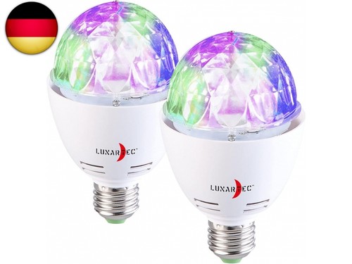 Lunartec disco lampe 2er set - lunartec, 2er-set