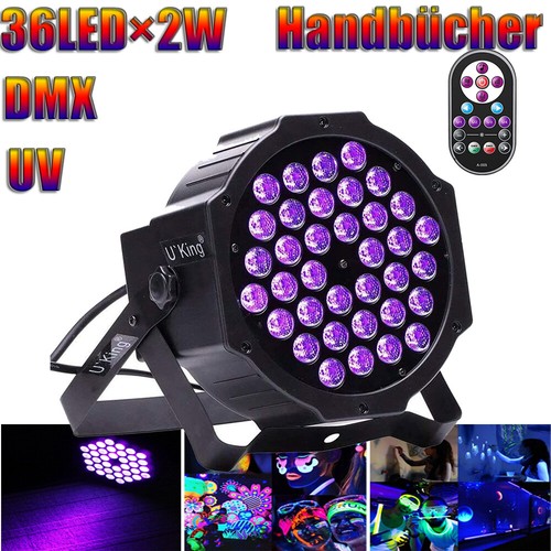 Schwarzlicht led par dmx - uv,