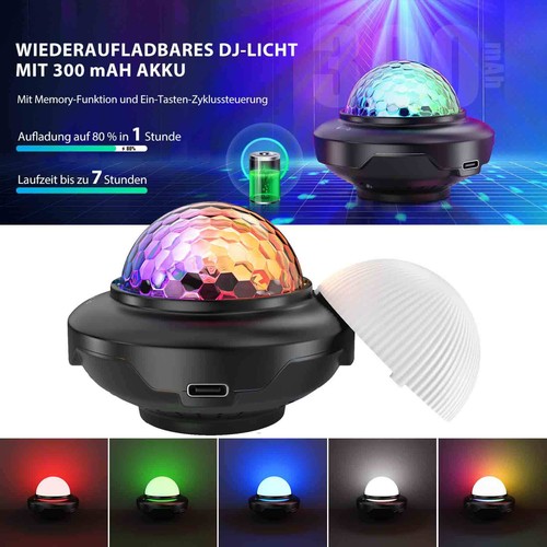 Rgb led discokugel - led,
