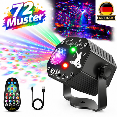 Rgb discokugel lichteffekt led - rgb,