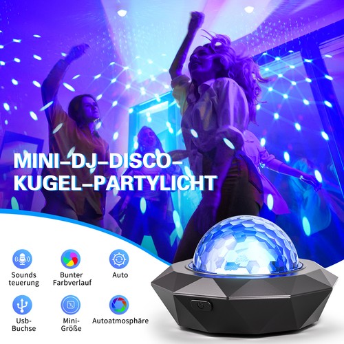 Yoken mini discokugel rgb - yoken,